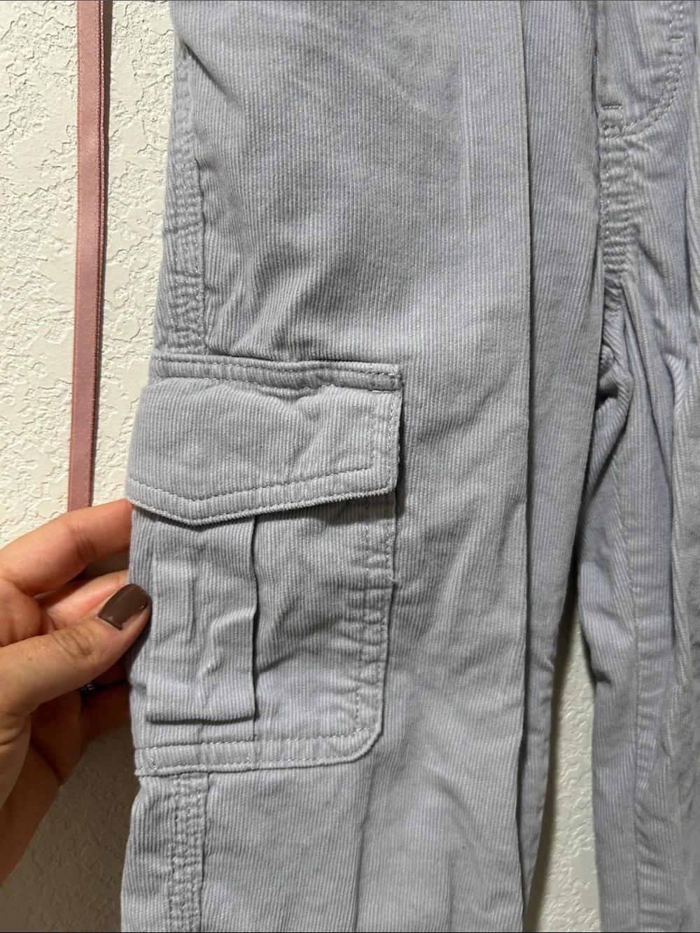 Gymboree Boys Cargo Jogger Pants - Little Snowflake - Gray